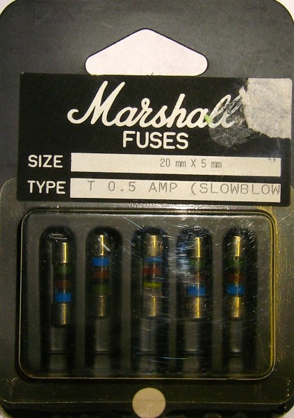 Marshall Sicherungen für Verstärker