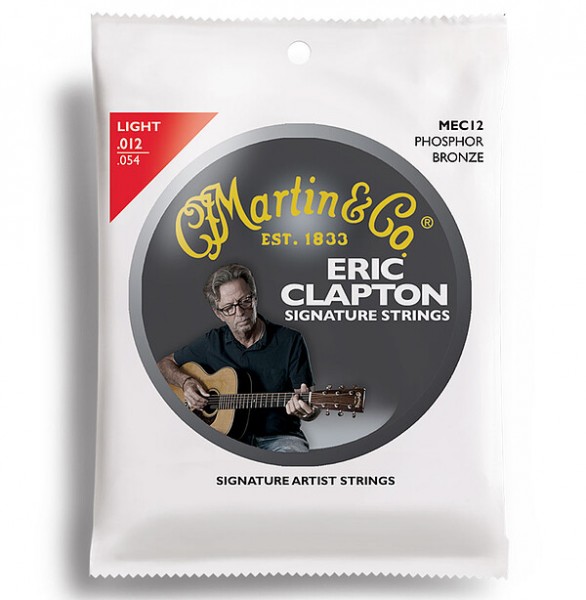 Martin MEC 12 Western Saiten E. Clapton Phosphor Bronze 012//054