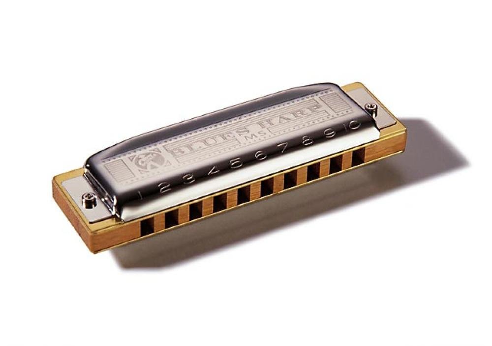 Hohner Mundharmonika Blues Harp MS in C die legendäre Harp für den