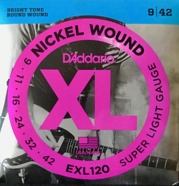 D Addario E-Gitarren Saiten EXL 120