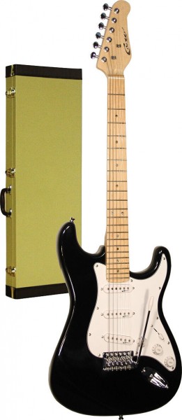 Career Stage-1 E-Gitarre schwarz Maple