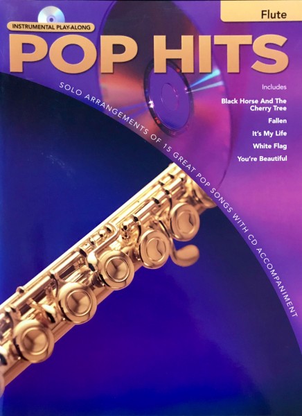 Pop Hits Flute Instrumental Play Along mit CD