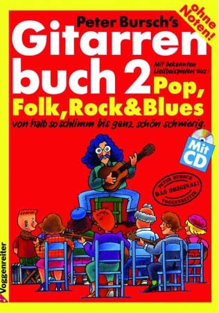 Gitarrenbuch Band 2 ohne Noten von Peter Bursch