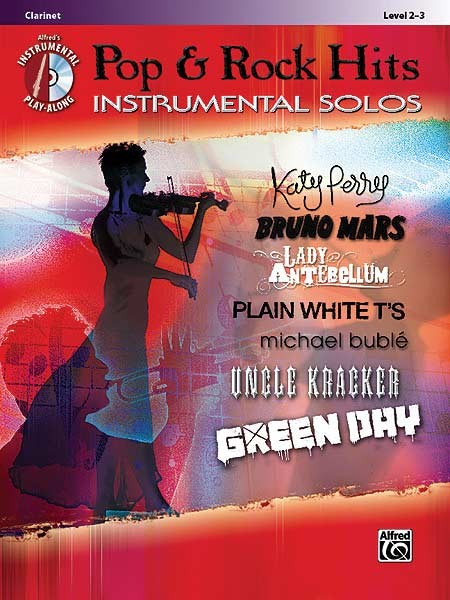 Pop & Rock Hits Instrumental Solos für Clarinete mit CD