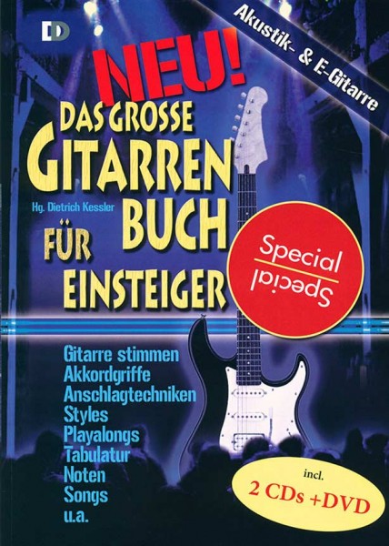 Das große Gitarrenbuch für Einsteiger von Dietrich Kessler