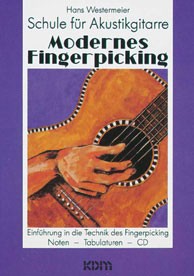 Modernes Fingerpicking Schule für Akustikgitarre Band 1