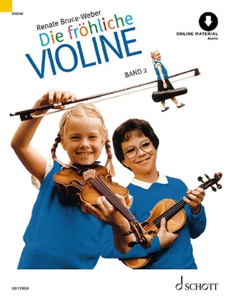 Die fröhliche Violine Band 2 mit online Audio