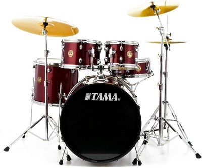 Tama Rhythm Mate Studio Drum Set Wine Red