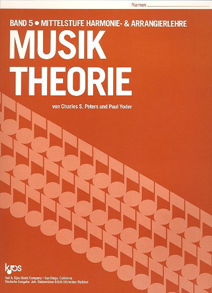 Musik Theorie Band 5 Charles Peters, Paul Yoder
