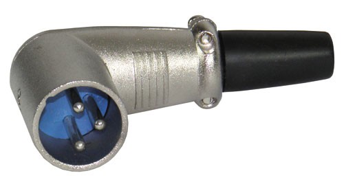 Schulz Kabel XLR Stecker male 3-Pol gewinkelt