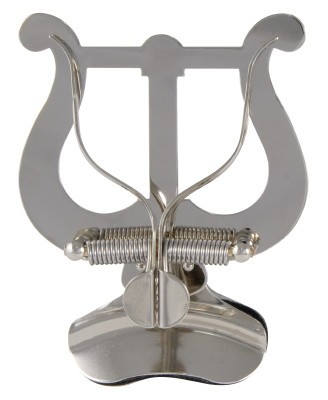 Riedl Marschgabel Trompete RMB 230 große Lyra Messing