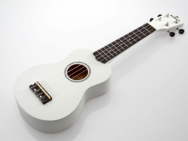 koki'o Ukulele Linde Sopran Weiss