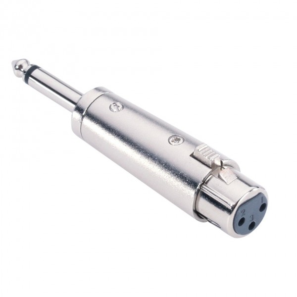 Schulz Kabel Adapter XLR female auf Klinke mono male