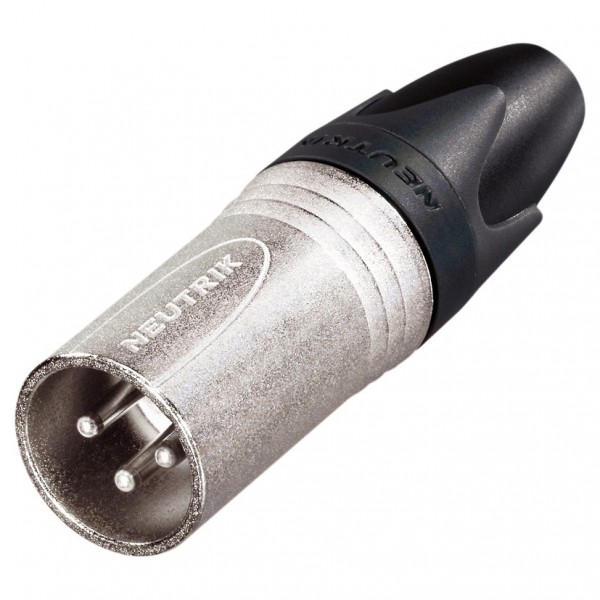 Neutrik NC3MXX XLR Stecker 3-Pol male, vernickelt