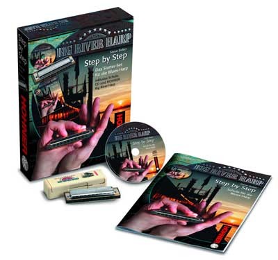 Hohner Step by Step - Starter-Set für Blues Harping