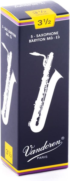 Vandoren Blätter Classic Saxophon Bariton 3,5