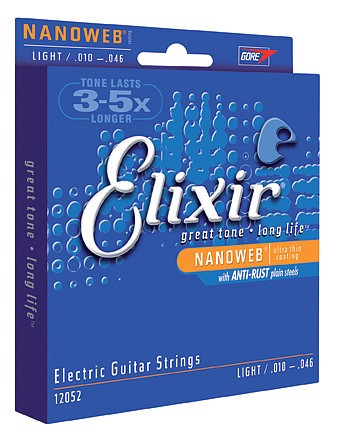 Elixir Elecric Saiten Nanoweb 010/046