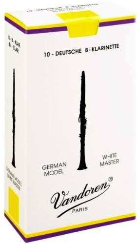 Vandoren Einzelblatt B-Klarinette Deutsch 2,5 White Master