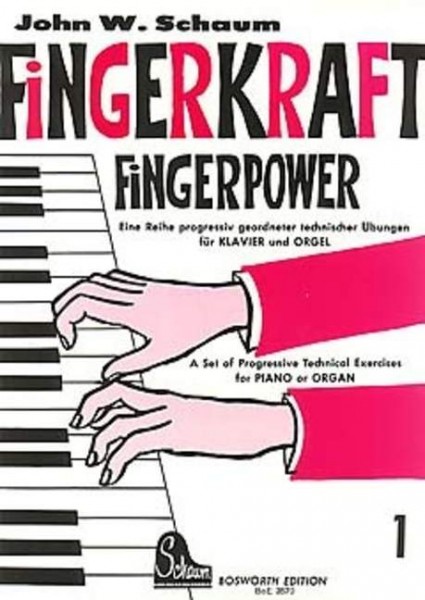 Fingerkraft Band 1 von John W. Schaum