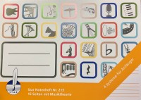 Notenheft für den Anfangsunterricht 4 Systeme Notenheft für den Anfangsunterricht 4 Systeme