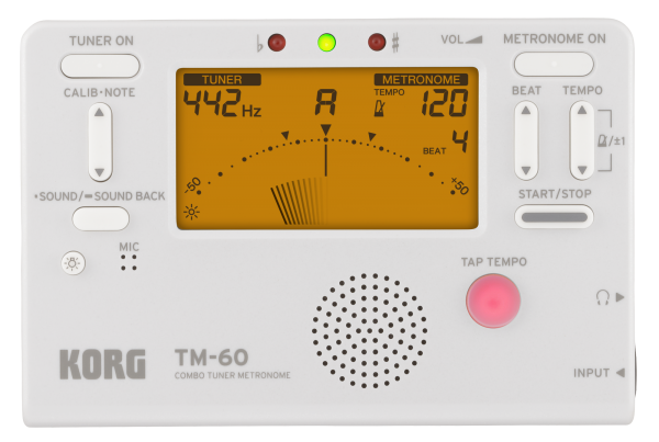 Korg TM 60 PW Stimmgerät mit Metronom
