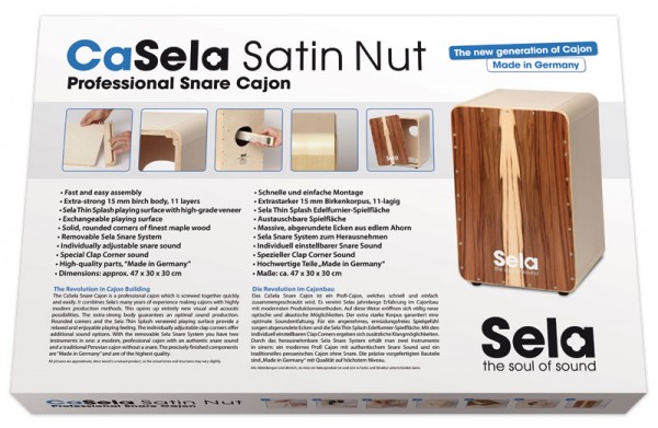 Sela CaSela Satin Nuss Bausatz