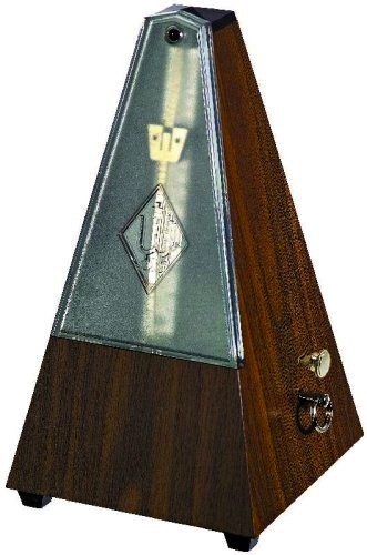Metronom 814K Kunststoffgehäuse mit Glocke Nussbaum