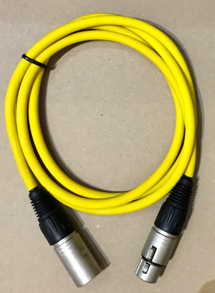 Mikrofonkabel Neutrik XLR female auf XLR male 1,5 m