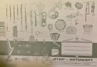 Notenheft für den Anfangsunterricht 6 Systeme mit Hilfslinie Notenheft für den Anfangsunterricht 6 Systeme mit Hilfslinie