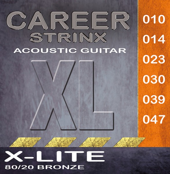 Acoustic Gitarren Saiten XL Extra Ligth Career