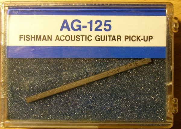 Fishman AG-125 Pickup für 12 Saiter oder Konzert Gitarren