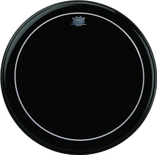 Remo Bass Drum Fell 22" Pinstripe Ebony