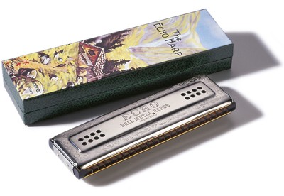 Hohner Mundharmonika Echo Harp Wender CG 2x48