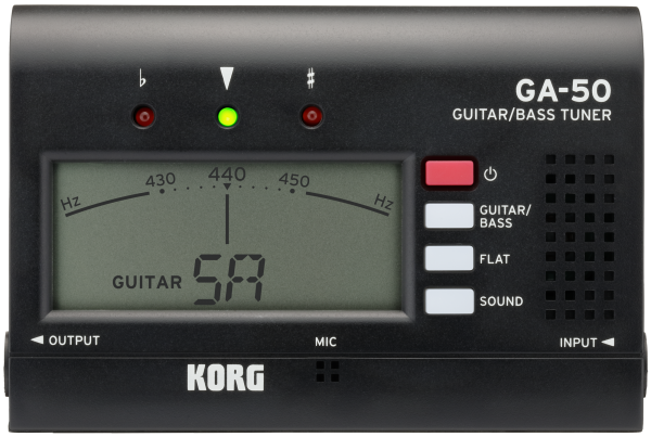 Korg Gitarren Stimmgerät GA50