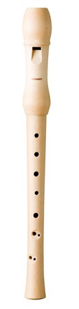 Hohner Blockflöte B9534 C-Sopran barocke Griffweise Ahorn