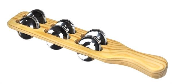 Schellenstab mit 6 Schellenpaaren