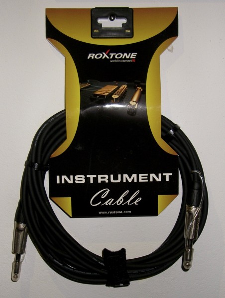 Roxtone Instrumenten Kabel 6m Klinke/Klinke