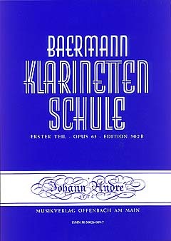 Klarinettenschule 1 op. 63 Anfang der praktischen Schule Carl Baermann