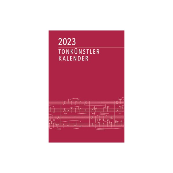 Tonkünstlerkalender 2024