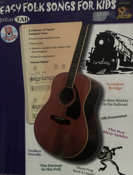 Easy Folksongs for Kids mit CD Gitarren Tab