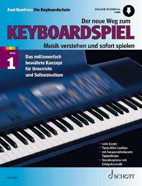 Der neue Weg zum Keyboardspiel mit Online Material Band 1