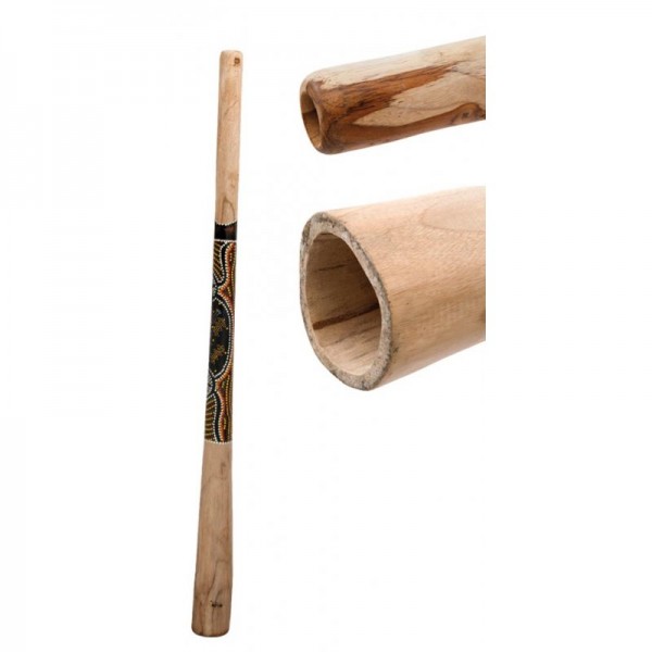Didgeridoo Teak 130cm bemalt
