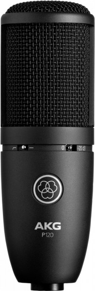 AKG P120 Kondensatormikrofon mit 2/3-Zoll-Membran.