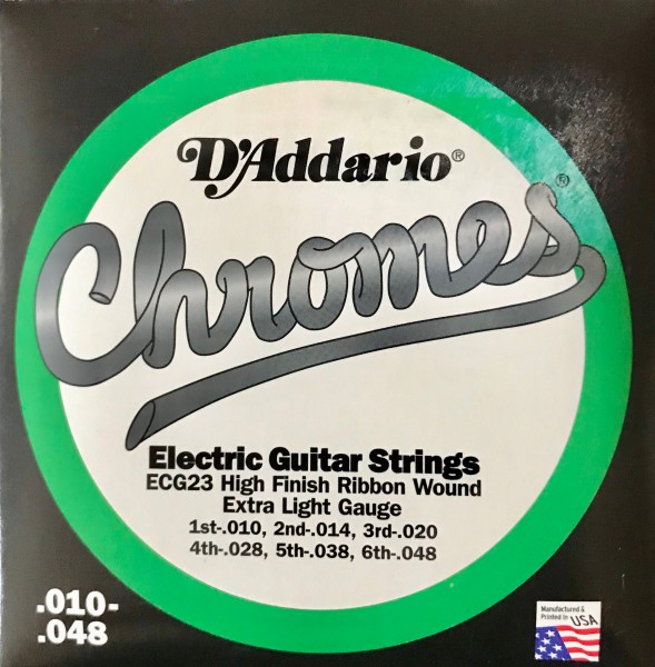 D Addario E-Gitarren Saiten ECG 23 Chromes