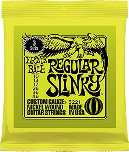 Ernie Ball Elektro Gitarren Saiten 3 er Set