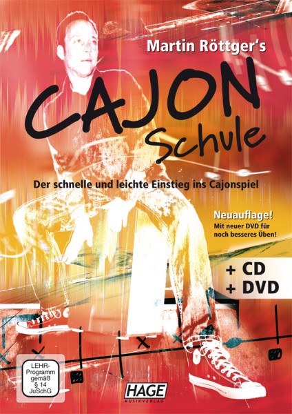 Martin Röttger's Cajon Schule + CD + DVD: Der schnelle und leichte Einstieg ins Cajonspiel
