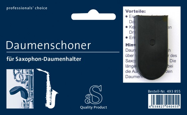 Daumenschoner für Saxophon-Daumenhalter