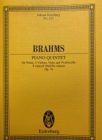 Piano Quintet Op. 34 Brahms Taschenpartitur Piano Quintet Op. 34 Brahms Taschenpartitur