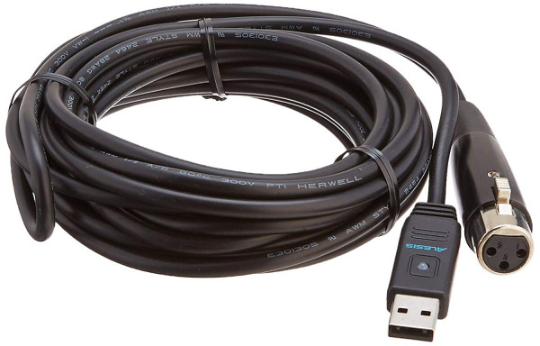 Mikrofon/USB Kabel 5m