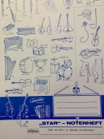 Notenheft Spezial mit Hilfslinie DIN A 4 12 Systeme Notenheft Spezial mit Hilfslinie DIN A 4 12 Systeme